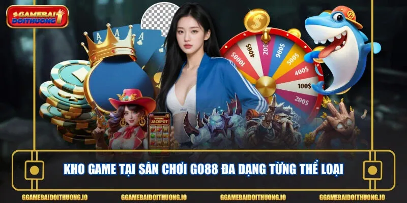 Kho game tại sân chơi GO88 đa dạng từng thể loại