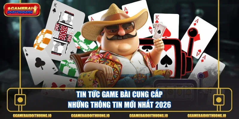Tin tức game bài cung cấp những thông tin mới nhất 2026